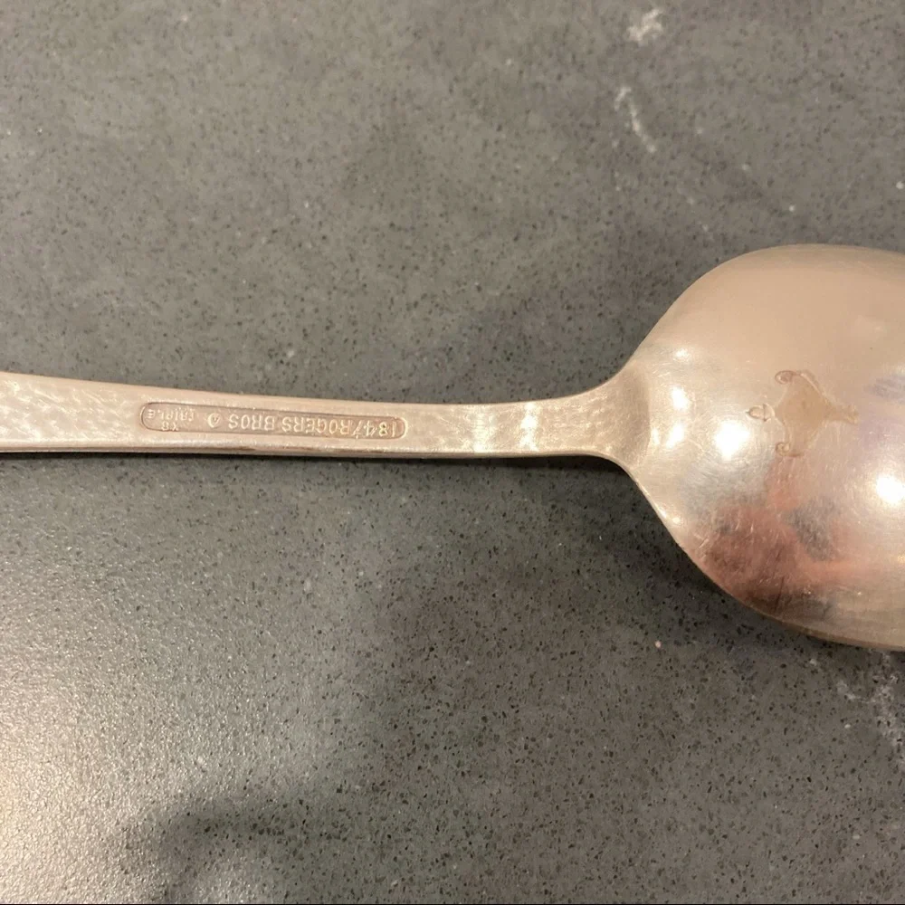 Rogers 1847 silver plated spoon Vintage